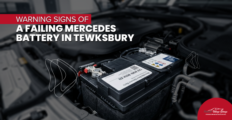 Warning Signs of a Failing Mercedes Battery in Tewksbury