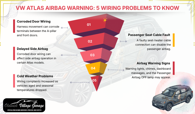 VW Atlas Airbag Warning_ 5 Wiring Problems to Know